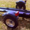 ACE Single Rail Folding Motorcycle Trailer