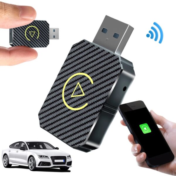 Wireless Apple/Android CarPlay Adapter