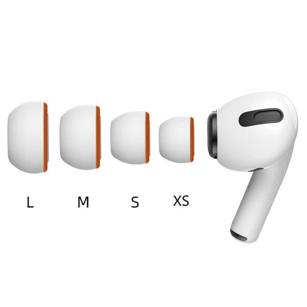 Memory Foam Ear pads For Airpods Pro Wireless Bluetooth Earphones Silicone Ear Covers Caps Earphone Earpads Eartips 2pcs/pair
