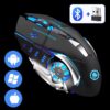 Rechargeable Wireless Mouse - Gaming Computer Silent Bluetooth USB Mechanical Backlight Mouse