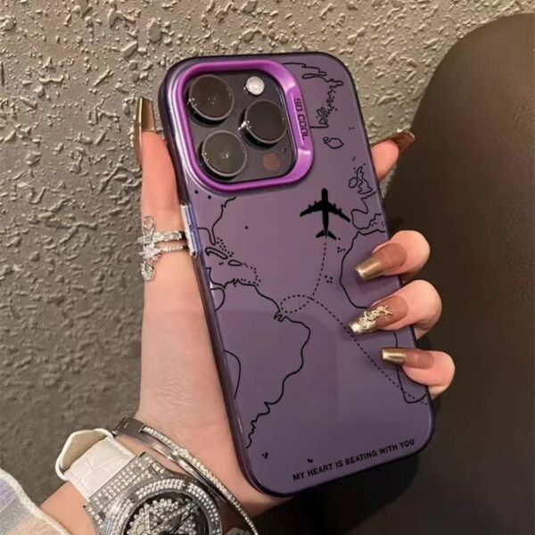 Travel-Inspired iPhone 16 Case