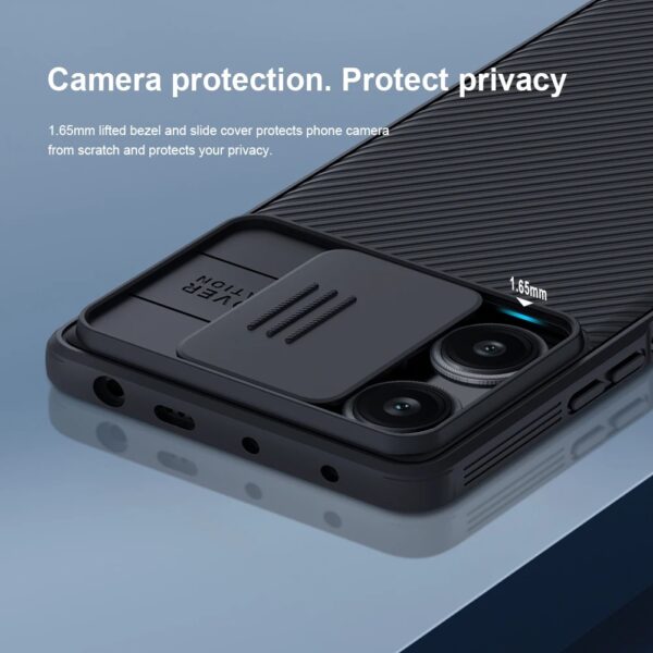 Nillkin CamShield Lens Protector Case for Redmi Note 11T Pro / 11T Pro+ 5G - Blue