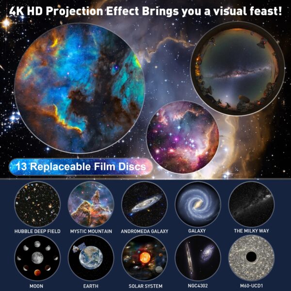Galaxy Night Light Projector Lamp