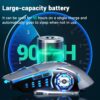 Rechargeable Wireless Mouse - Gaming Computer Silent Bluetooth USB Mechanical Backlight Mouse