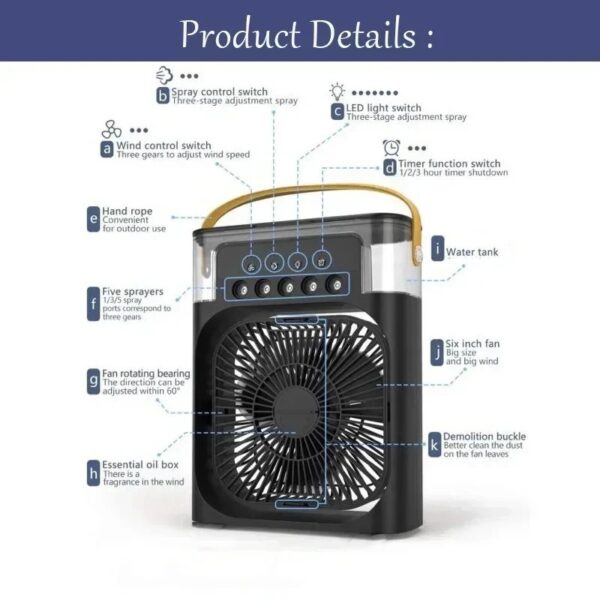 Genie CoolBreeze 3-in-1 Air Chiller Fan