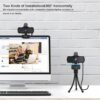 FIFINE K420 Webcam 2K Including Tripod Stand for PC/Laptop - كامره حاسوب
