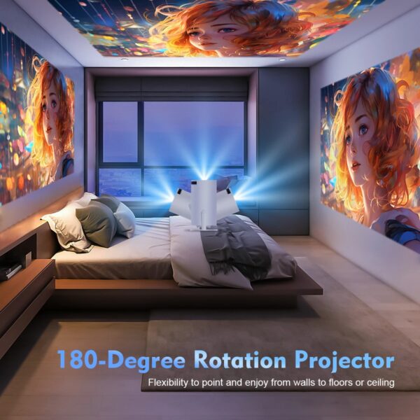 Magcubic Projector Hy300 4K Android 11 Dual Wifi6 200 ANSI Allwinner H713 BT5.0 1080P 1280*720P Home Cinema Outdoor Projetor