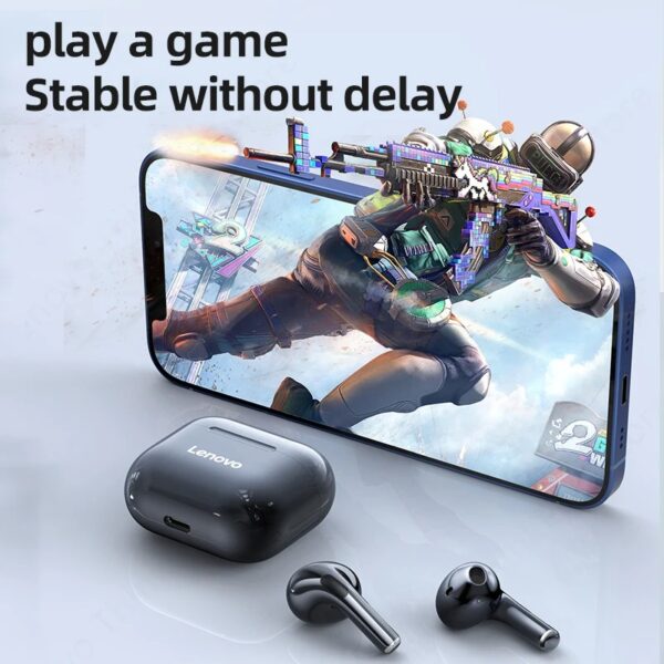 Lenovo LP40 Wireless Bluetooth Earphones TWS Touch Control Headset Gaming s HeadphoneHD Call with Mic Earbuds 2025 New Choice