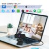 FIFINE K420 Webcam 2K Including Tripod Stand for PC/Laptop - كامره حاسوب
