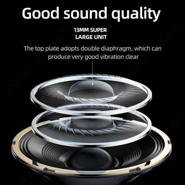 Lenovo LP40 Wireless Bluetooth Earphones TWS Touch Control Headset Gaming s HeadphoneHD Call with Mic Earbuds 2025 New Choice