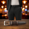 -edited_1 (2) Men’s Black/Brown Reversible Leather-Style Belt with Metal Buckle – Adjustable Everyday Belt
